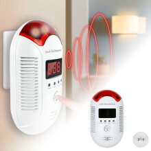 Portable Home Alarm with LED Indicator and Mute Button