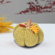 Pumpkin Shaped Throw Pillows Set - Fall Decorative Cushions for Sofa Bed Thanksgiving Harvest Decor | Soft Plush Mini Accent Pillows 7.87x5.9in