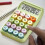 Dopamine Mechanical Keyboard Calculator – Ergonomic Round Keys, Multifunctional Math Tool for Elementary Learning, Home & Office Use 4