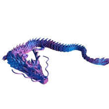 Bréagán Fidget Nathair, Ailt Sholúbtha Priontáilte 3D, 1 phíosa