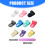 10 Piece/pack Double Layer Headwear Nonslip Design-Green 4