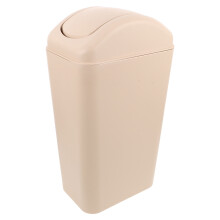 KALLORY Kunststoff-Mülleimer mit Schwingdeckel, 8 l