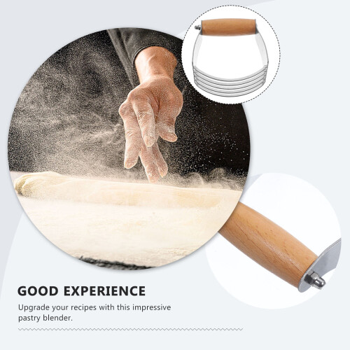 Metal Dough and Pastry Cutter Baking Tool for Effortless Baking Preparation 2