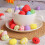 Pacote com 50 mini ovos de Páscoa com bolinhas para artesanato e decoração. 5