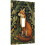 Interruptor de luz com raposa e folhas, placa de parede decorativa para interruptor de 1 via, estilo rústico. 2