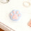 Chauffe-mains en forme de patte de chat, rechargeable par USB, bleu clair 5