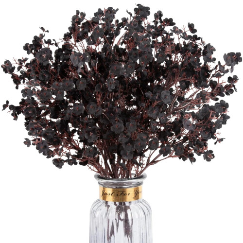 12 τεμάχια ψεύτικα λουλούδια από μετάξι Baby's Breath, μπουκέτα από γυψοφίλη σε 1