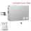 4TB portable USB 3.0 external hard drive silver 2