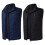 Men Body Warmers Temperature Control Black 1Set 5