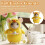 Αξιολάτρευτο δώρο με ζωάκια από τσόχα, μικρό λούτρινο ποντίκι του Πάσχα για 6