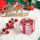 Clear Glass Containers Candy Jars with Bowknot-2 small green 6