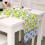 Small Fresh Table Flag Spring And Summer Flower Linen Print Tablecloth 9 5