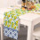 Small Fresh Table Flag Spring And Summer Flower Linen Print Tablecloth 9 6