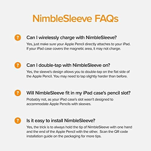 NimbleSleeve silicone iPad case with holder beige 2