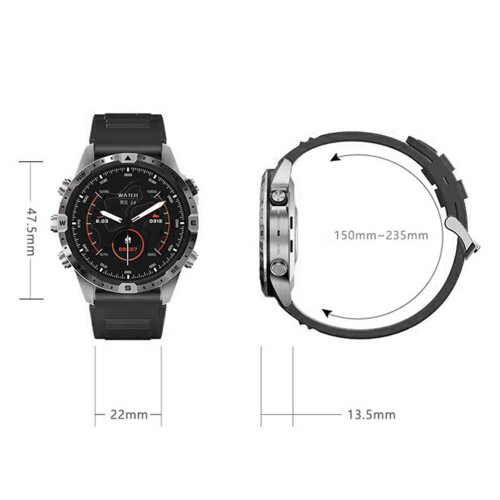 GT45 Smartwatch mit Herzfrequenz-, Blutdruck- und Temperaturüberwachung 1
