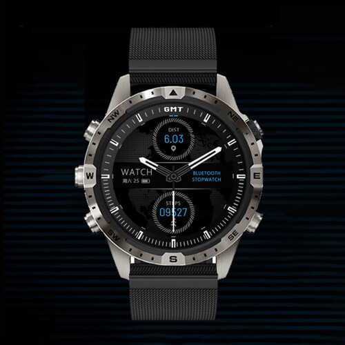 GT45 Smartwatch mit Herzfrequenz-, Blutdruck- und Temperaturüberwachung 2