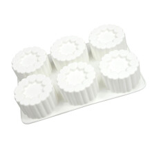 Chocolate Molds Heart Cylinder Silicone Molds Mousses Cake
