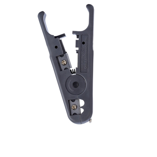 Network Cable Stripper Compact Cable Stripper, Cable Cutter, Light Weight For Round / Flat UTP STP 1