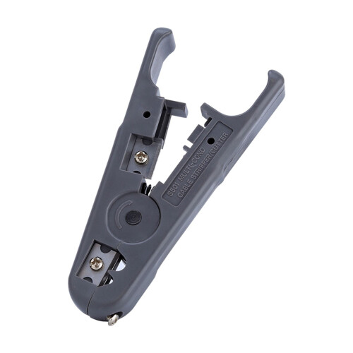 Network Cable Stripper Compact Cable Stripper, Cable Cutter, Light Weight For Round / Flat UTP STP 2
