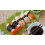 4 Pack Bamboo Sushi Rolling Mat, Sushi Roll Maker (9.5" x 9.6") 2
