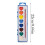 Set di acquerelli a forma di cuore con pennelli, 8 colori 4