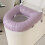 Assento Sanitário Elevatório com Capa Acolchoada em Couro PU 8cm 7