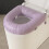 Assento Sanitário Elevatório com Capa Acolchoada em Couro PU 8cm 8