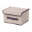 Nonwoven Folding Storage Box 1PC Clothes Organizer for Dormitory Collapsible Fabric Container for Clutter Control & Space Saving, 4
