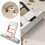 Mini foldable desktop mop with sponge for wet/dry use 4