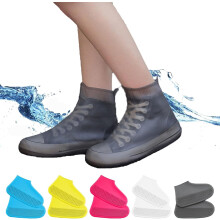 Cubrezapatos antideslizantes e impermeables, reutilizables y plegables para hombre/mujer, ideales para ciclismo al aire libre, acampada y viajes