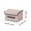 Nonwoven Folding Storage Box 1PC Clothes Organizer for Dormitory Collapsible Fabric Container for Clutter Control & Space Saving, 5