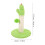 OULII Thickened Light Green Cat Scratching Pole Vertical Scratch Post for Daily Cat Activity 2