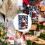 2D kerstcountdown-ornamenten met kerstmutsen (24 stuks) 2