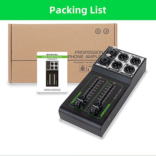 Monitor Volume Controller 1 Input 2 Output Volume Controller Passive 70mm Fader Precise Audio Control for Studio & Home Audio System enhanced 1