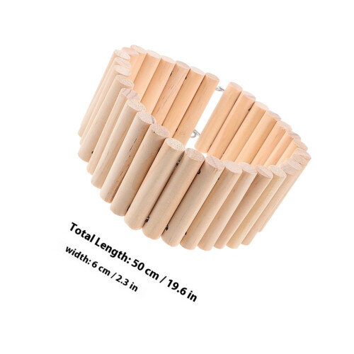 Flexible Hamsterleiter aus Holz, 50 cm 1