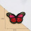 Parches termoadhesivos bordados de mariposas (10 unidades) 4