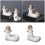 Ceramic Praying Angel Tealight Holder White 2