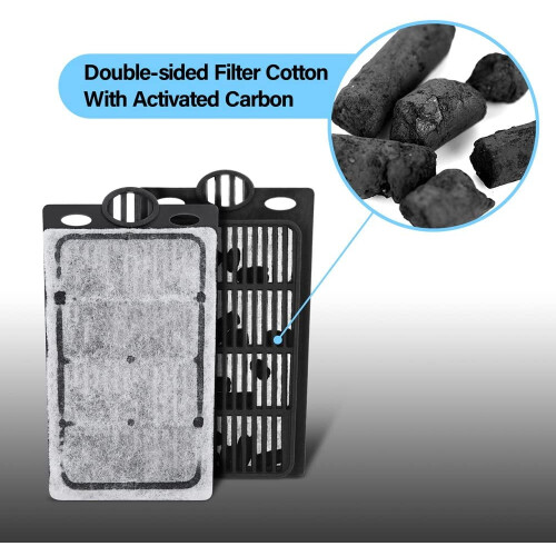 Utskiftbare akvariefilterpatroner for DTF-01 (10-pakning) 2