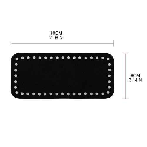 PU-väskbotten för stickade och virkade väskor 1