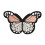 Parches termoadhesivos bordados de mariposas (10 unidades) 7