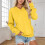 Fleece pullover sweatshirt blødt termisk vintertøj 1-pak 2