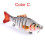 τεμάχια κατασκευασμένα από πλαστικό για ψάρεμα σε θαλασσινό νερό σε λίμνη 100mm 15.5g 6