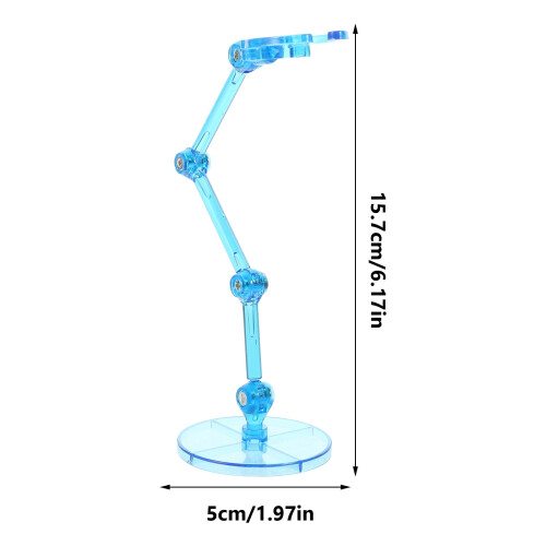 Bordfigurholder blå plast 4 stk 1