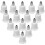 Set van 5 hittebestendige E12 naar E26 fittingadapters 2