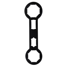 Double Chamber Motorcycle Fork Caps Wrench for 49mm 50mm 46mm Motorcycle 8Point Show MX Forks Caps High Durability Tool