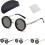 Γυαλιά ηλίου Polarized UV400Round με ρυθμιζόμενη ταχύτητα 1-9 ταχυτήτων 7