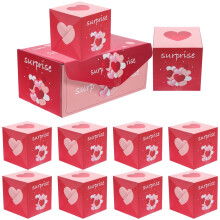 Valentinsdagsgodteribokssett Assortert godbitboks for kjeks, sjokolade og snacksemballasje