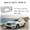 Δεξί σκίαστρο συνοδηγού για Nissan Murano2009-2014με καθρέφτη, αντικατάσταση OEM96401-1AA1B-δεξιά 2