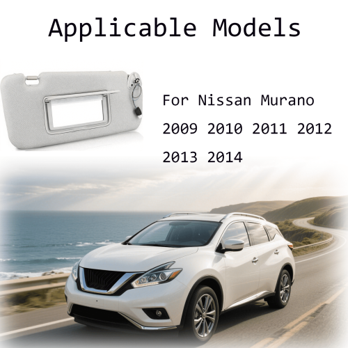 Δεξί σκίαστρο συνοδηγού για Nissan Murano2009-2014με καθρέφτη, αντικατάσταση OEM96401-1AA1B-δεξιά 1