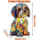Bulldog LED Night Light with Stained Glass Shade 3